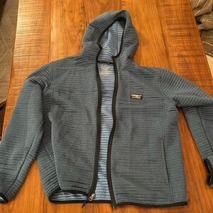 Llbean airlight zip up hoodie